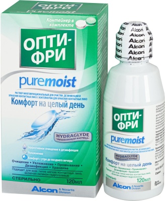 Раствор Опти-Фри PureMoist  300ml в интернет-магазине LOOK 72 город Тюмень
